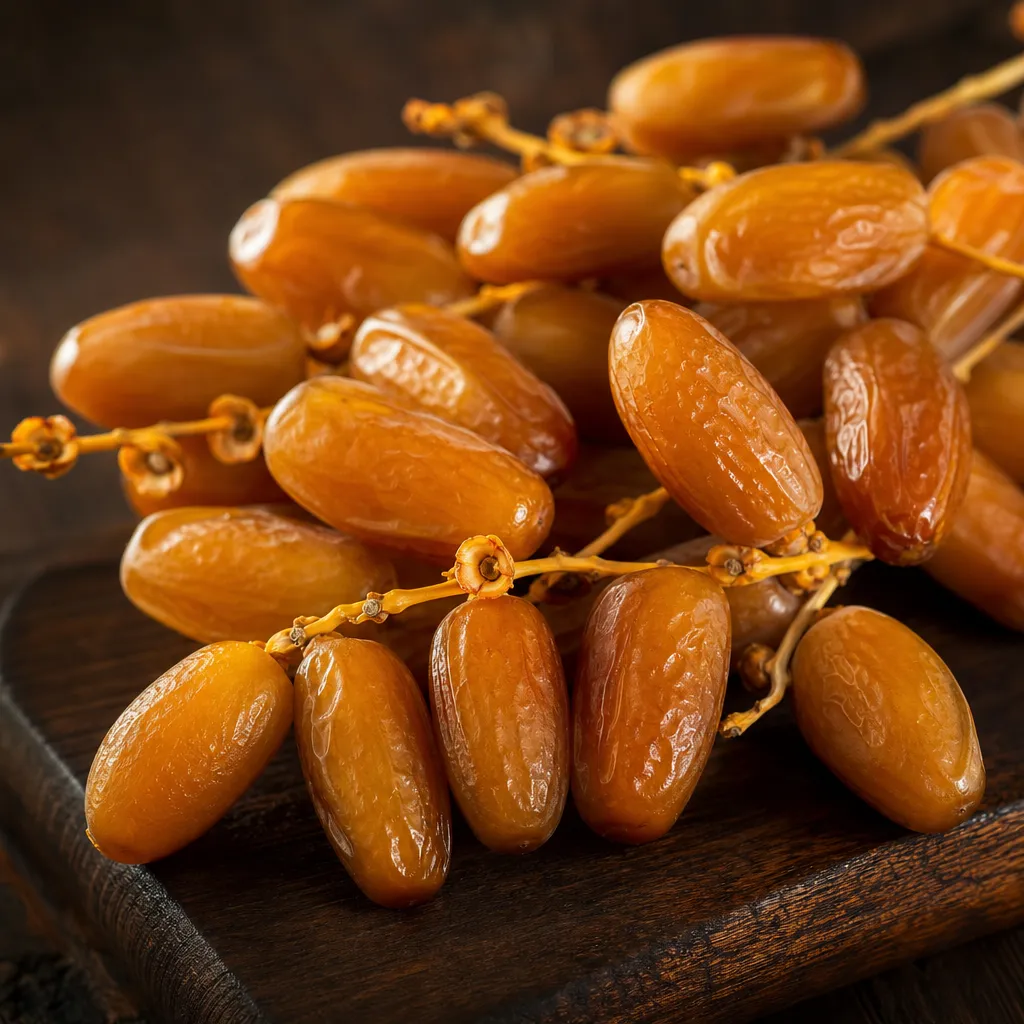 Kurma Deglet Nour bertangkai elegan dari Tunisia untuk hampers