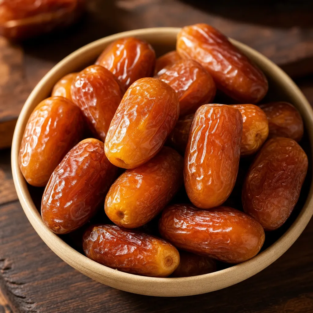 Kurma Khalas rasa karamel lembut dari UEA dan Arab Saudi