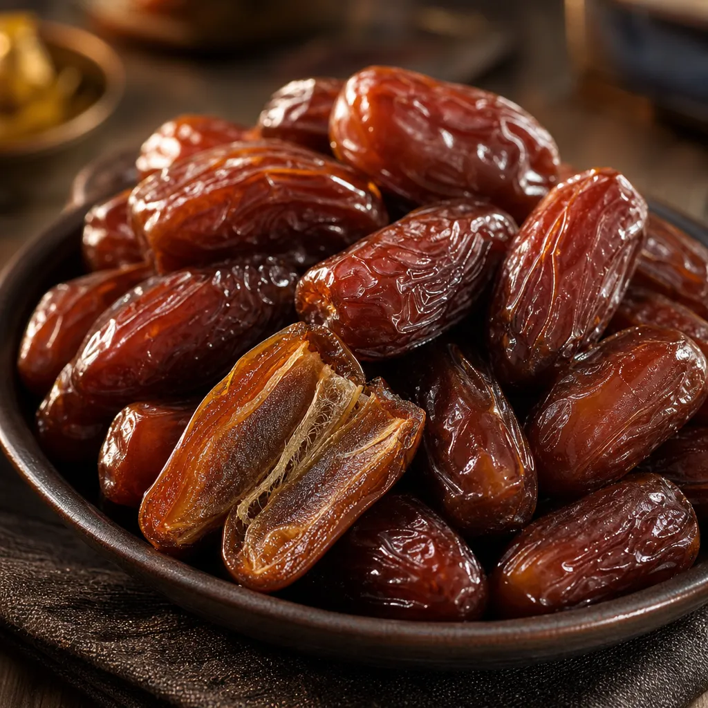 Kurma Medjool besar berdaging tebal dari Mesir dan Palestina